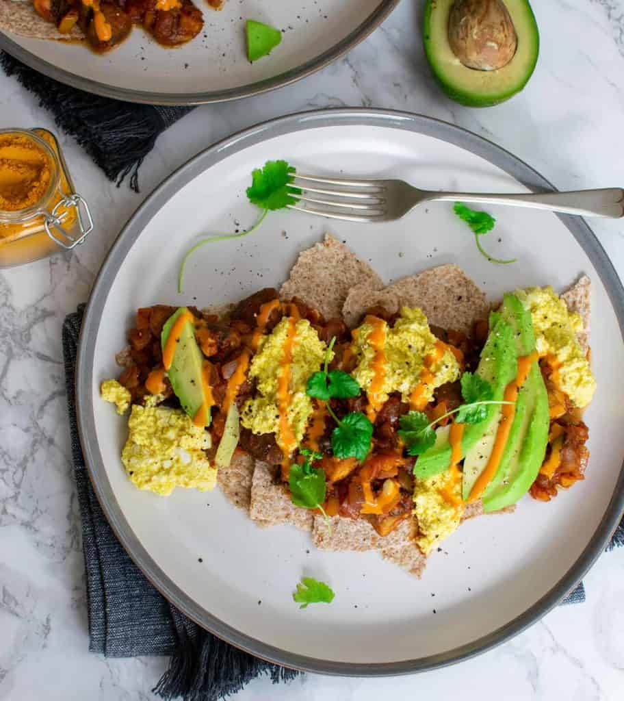 Vegan Huevos Rancheros