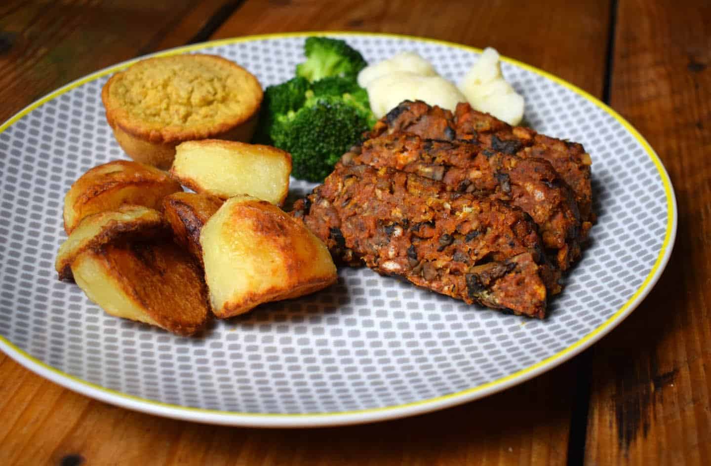 Mushroom and Tomato Loaf