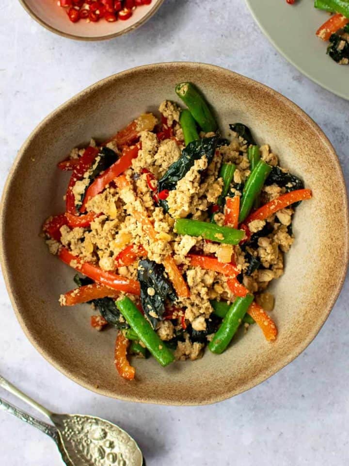 Thai Vegetable Stir Fry in 15 minutes - Vegan Punks
