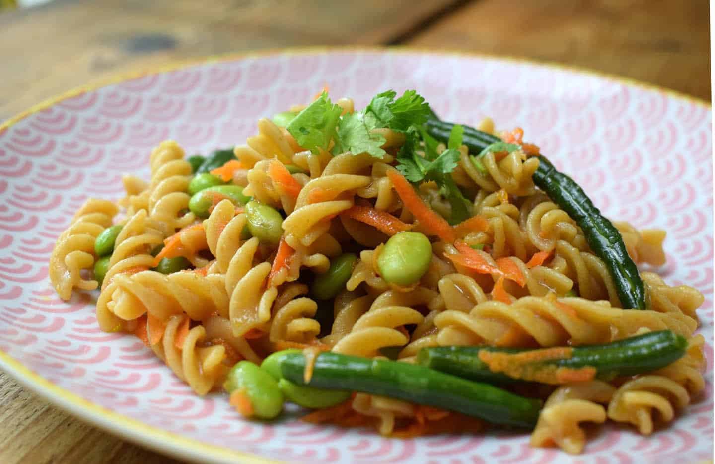 Asian pasta salad