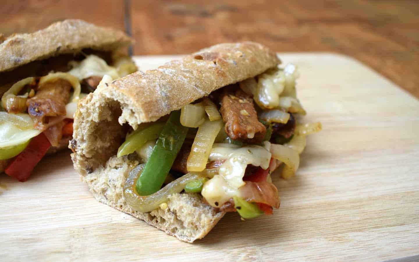 Vegan Philly Cheesesteak