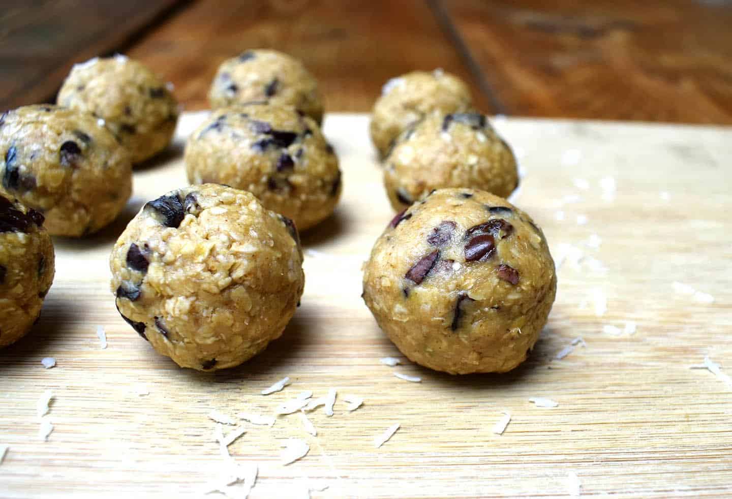 Peanut butter energy balls