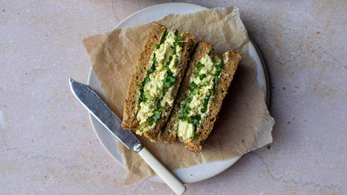 Vegan Egg Mayo Sandwich in 10 minutes Vegan Punks