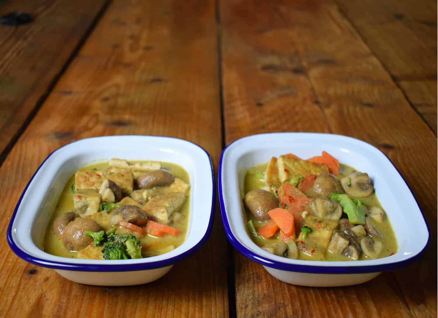 Vegan Thai green curry