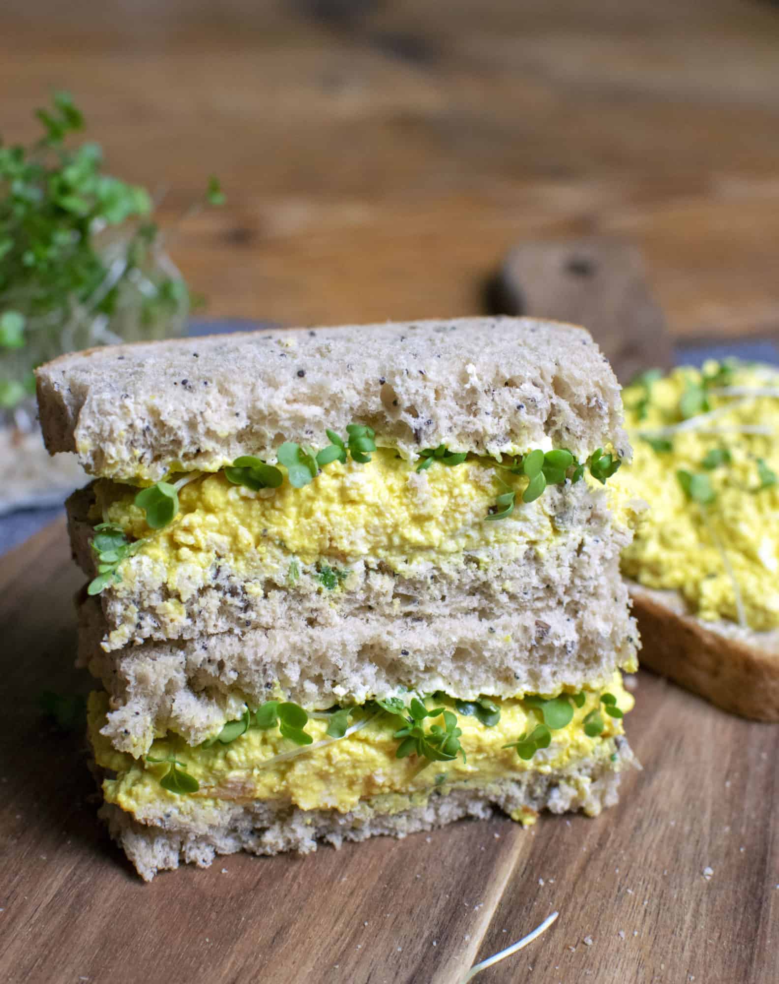 Vegan Egg Mayo Sandwich In 10 Minutes Vegan Punks
