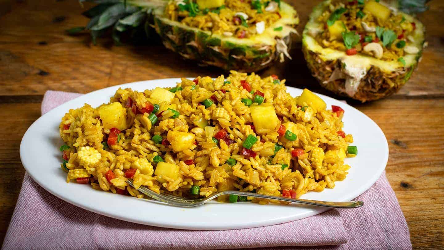 Vegan Pineapple Fried Rice In 20 Minutes Vegan Punks