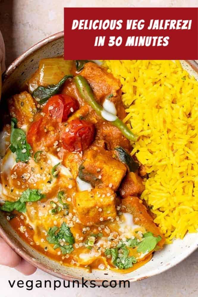 Veg Jalfrezi with Quorn in 30 minutes and Zero Waste! Vegan Punks