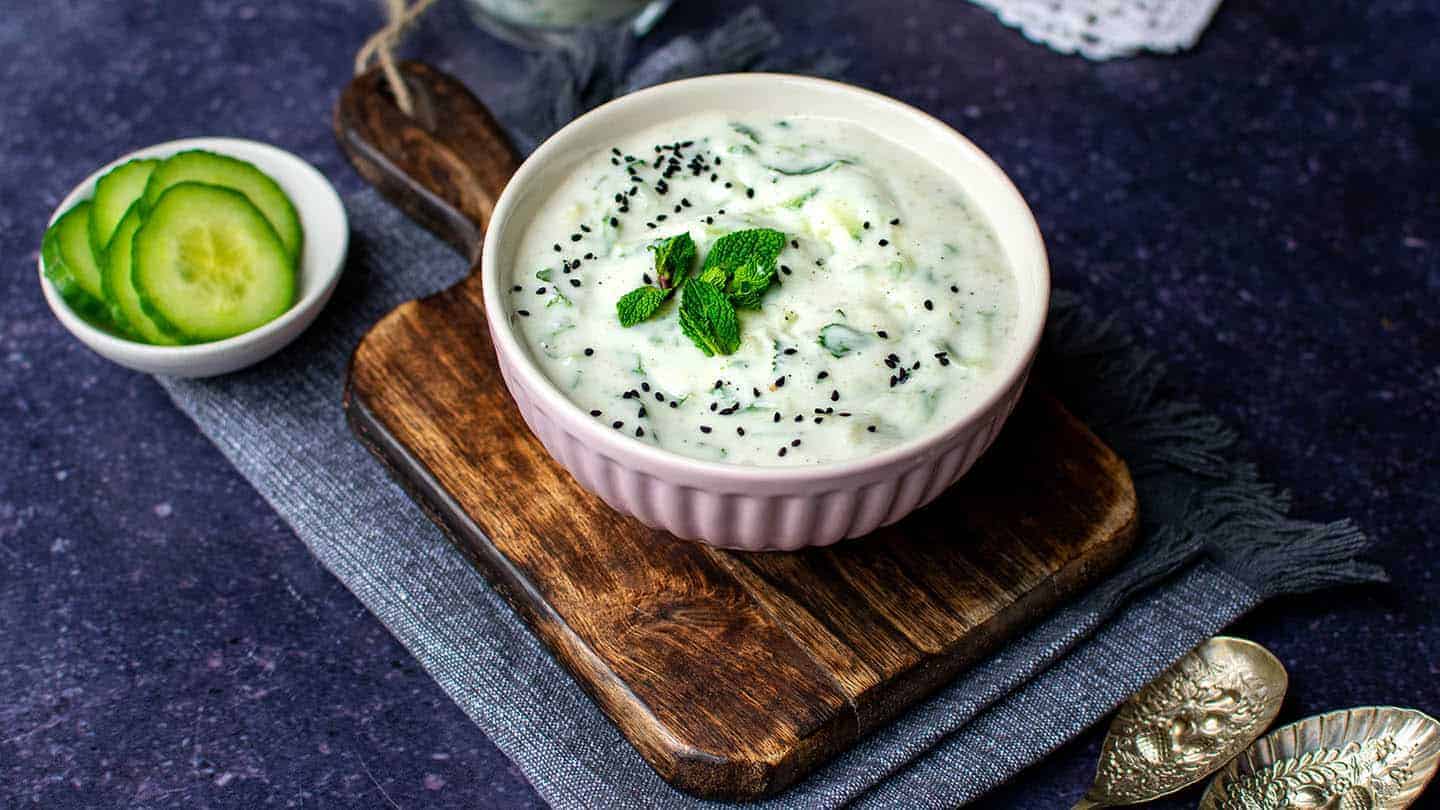 Simple Vegan Raita In 5 Minutes and 6 Ingredients Vegan Punks