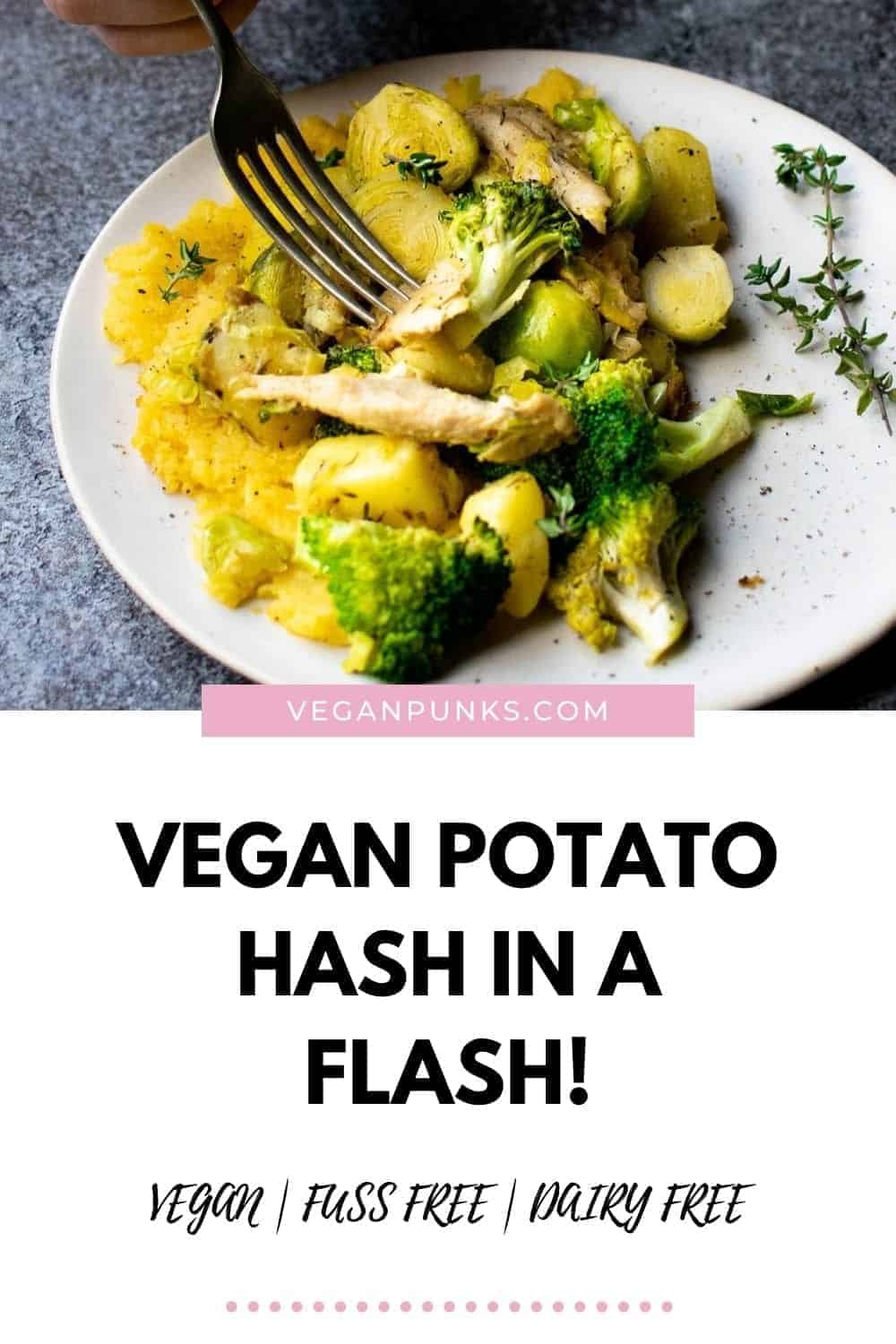 Vegan Potato Hash In 30 Minutes and 8 ingredients Vegan Punks