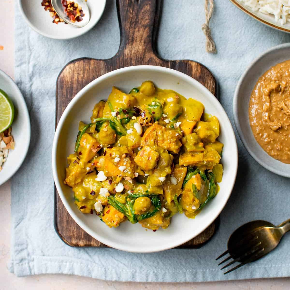 Easy Aubergine and Sweet Potato Katsu Curry (Wagamama Copycat) Vegan Punks