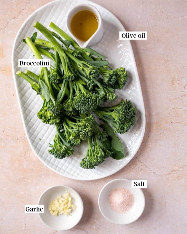 Air Fryer Charred Broccolini (Broccoletti) Vegan Punks