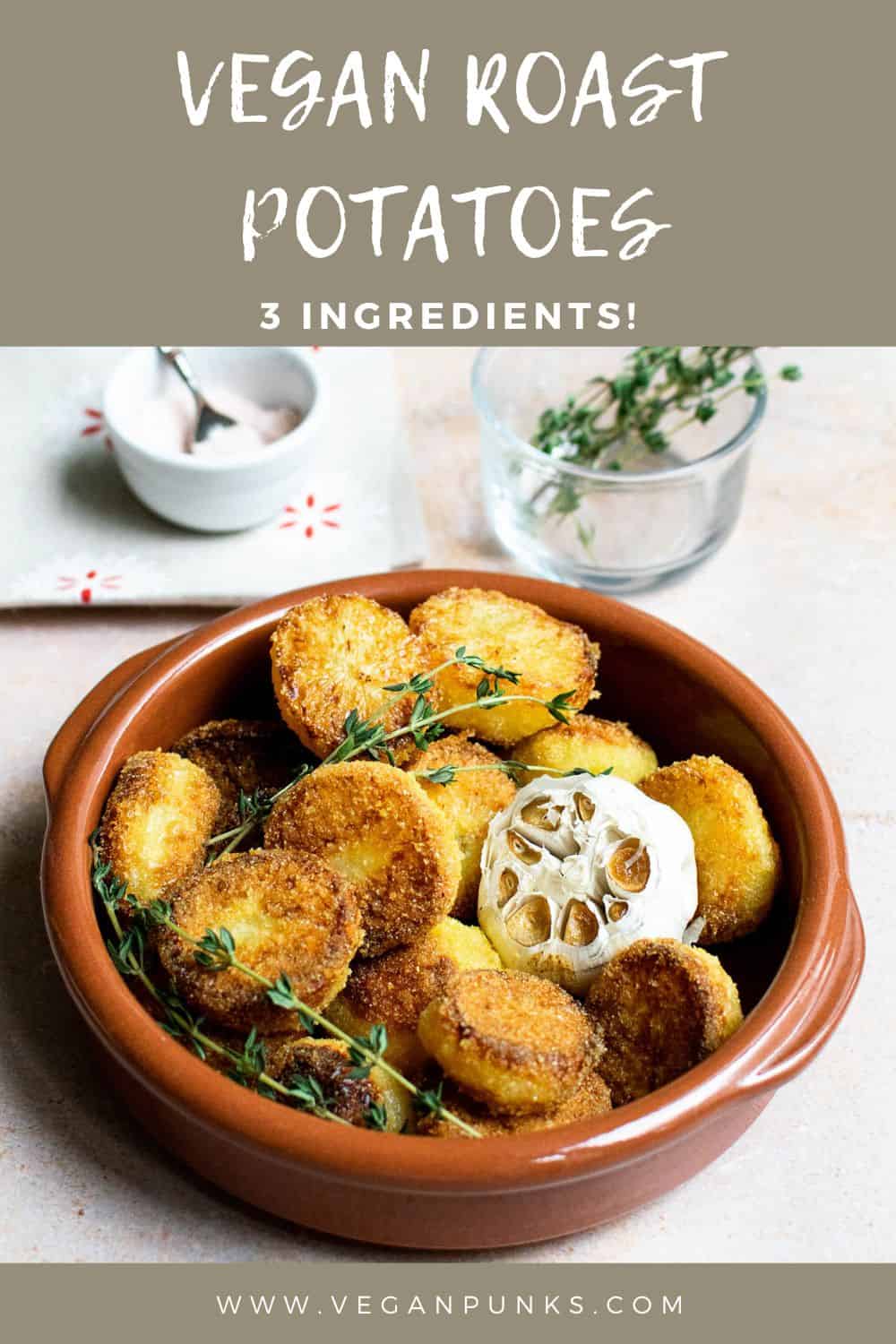 The Best Crispy Vegan Roast Potatoes Vegan Punks