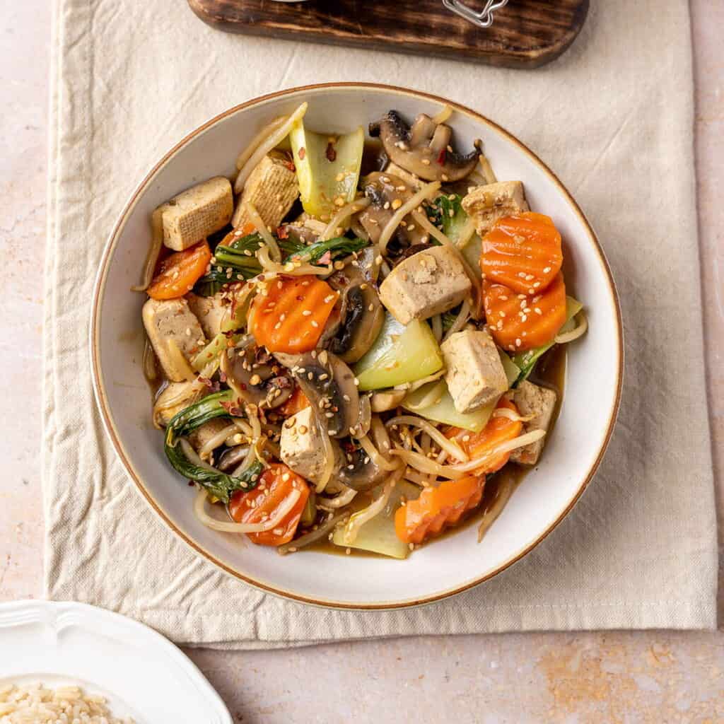 The Best Vegan Tofu Chop Suey Vegan Punks